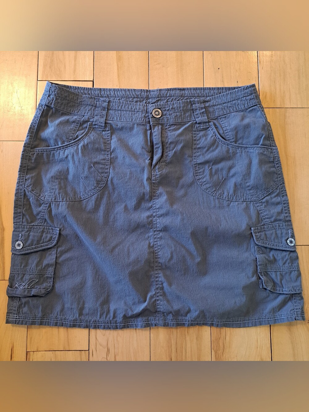 KUHL Cargo Utility Skirt Cargo Pockets EUC! Size 8
